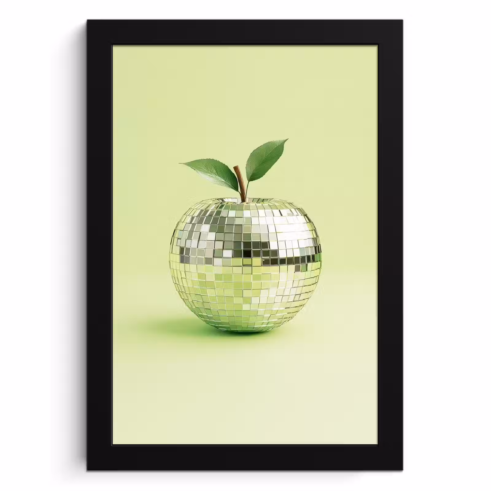 Bilder mit Rahmen - Grün - Disco - Dekoration - Apfel — 1