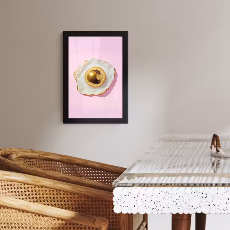 Bilder mit Rahmen - Ei - Disco - Frühstück - Glitzer — 4