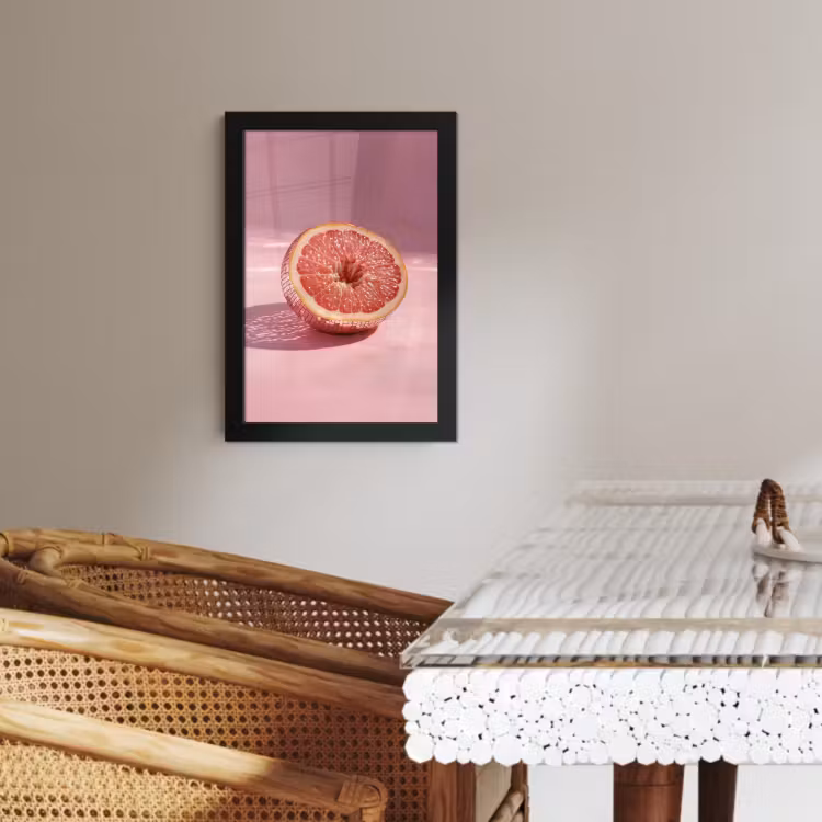 Bilder mit Rahmen - Grapefruit - Rosa - Disco - Glänzend — 4