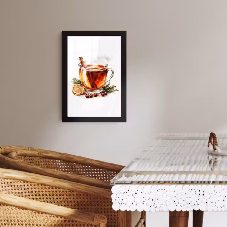 Bilder mit Rahmen - Tee - Warm - Winter - Atmosphäre — 3