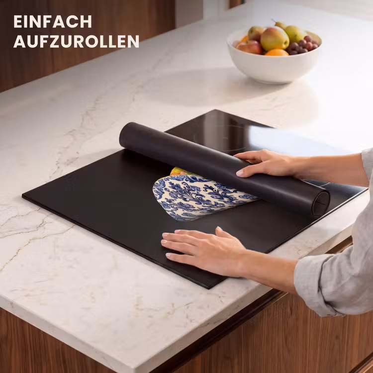 Herdabdeckplatte - Taco - Fleisch - Salat - Delfter Blau - Motiv — 7