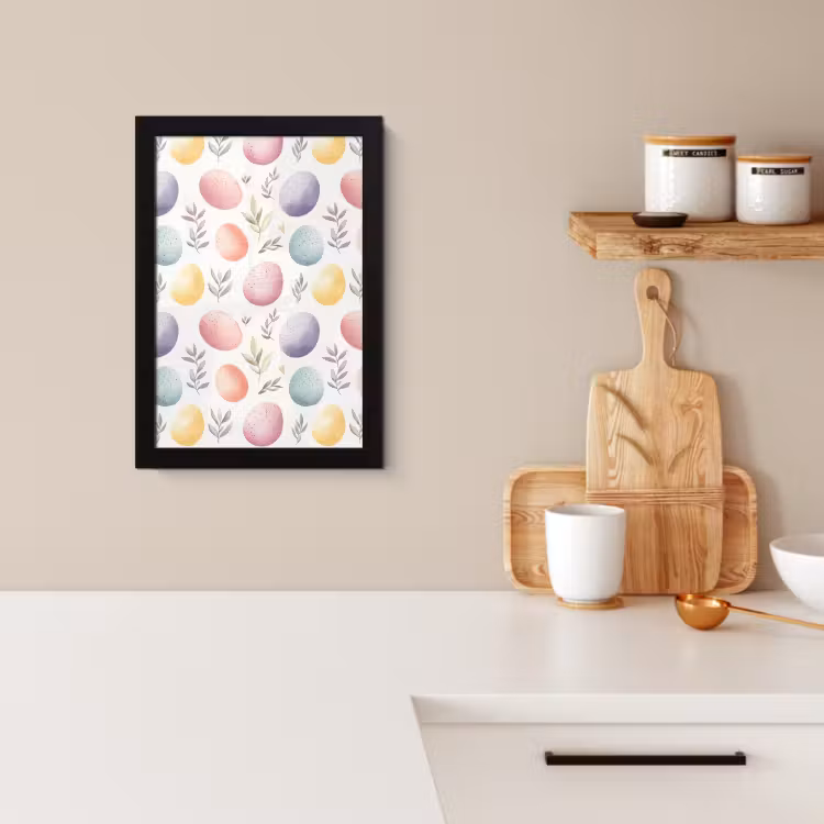 Bilder mit Rahme - Eier - Bunt - Muster — 4