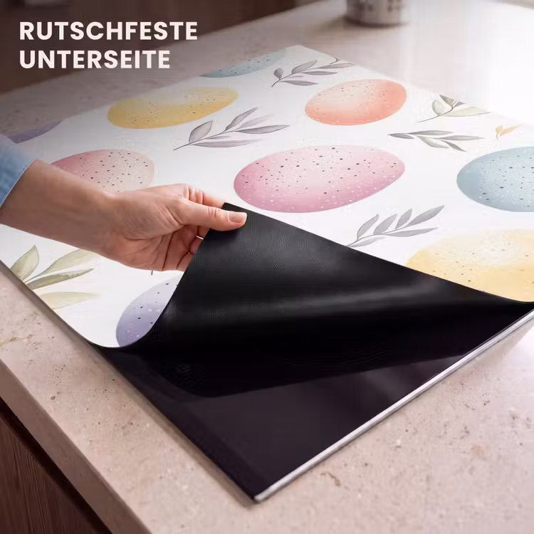 Herdabdeckplatte - Eier - Bunt - Muster — 6