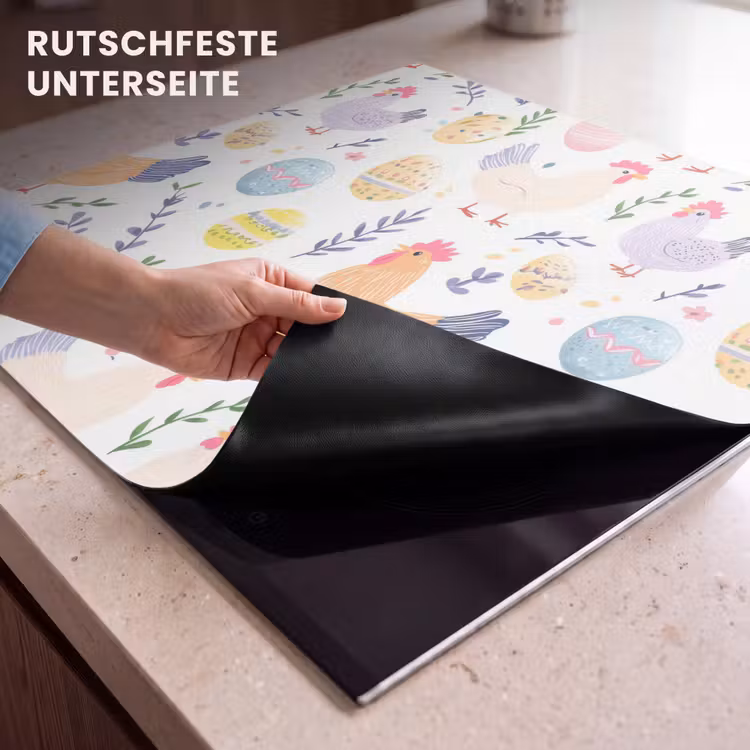 Herdabdeckplatte - Muster - Huhn - Ostereier — 6