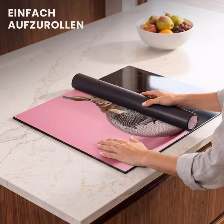 Herdabdeckplatte - Hase - Schleife -Diskokugel — 7