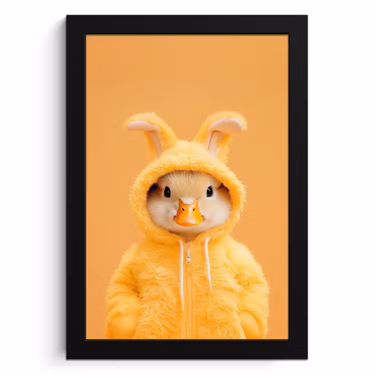 Bilder mit Rahmen - Osterhase - Kostüm - Ente — 2