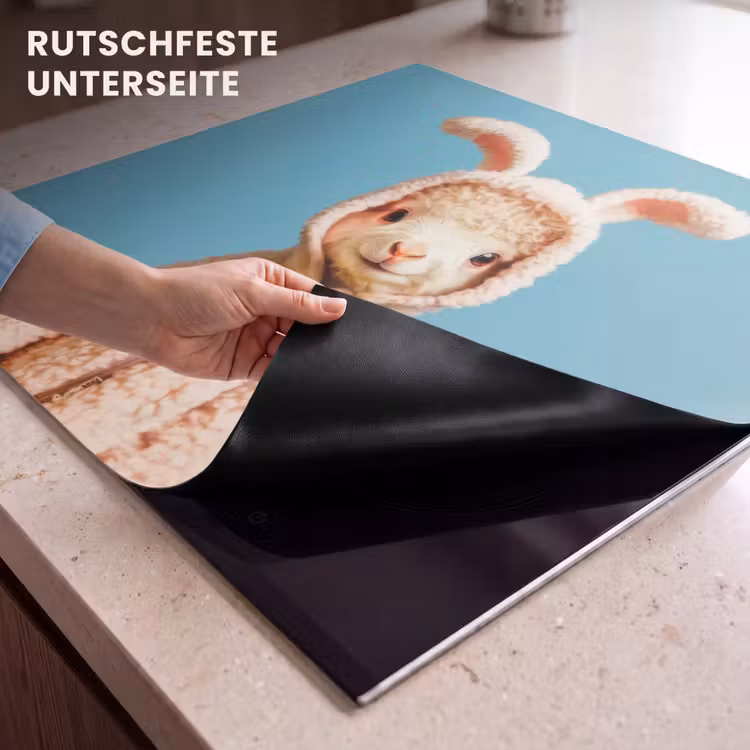 Herdabdeckplatte - Lamm - Osterhase - Kostüm — 6