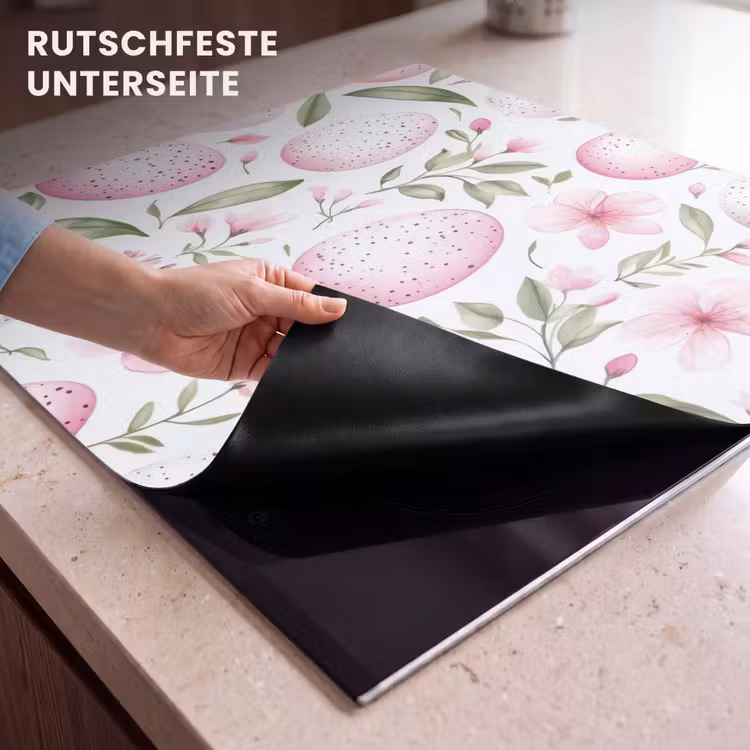 Herdabdeckplatte - Muster - Eier - Rosa - Ostern — 6