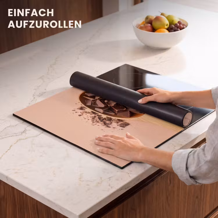 Herdabdeckplatte - Schokolade - Holz - Löffel — 7