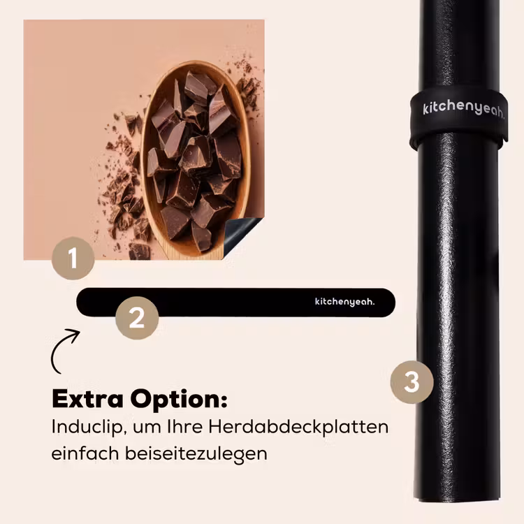 Herdabdeckplatte - Schokolade - Holz - Löffel — 8
