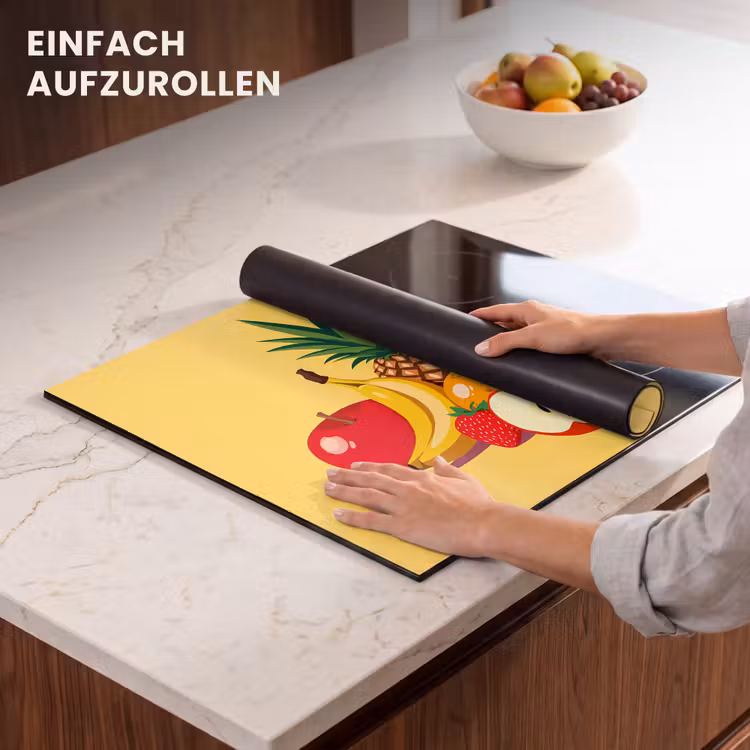Herdabdeckplatte - Obst - Illustration - Farbenfroh — 7