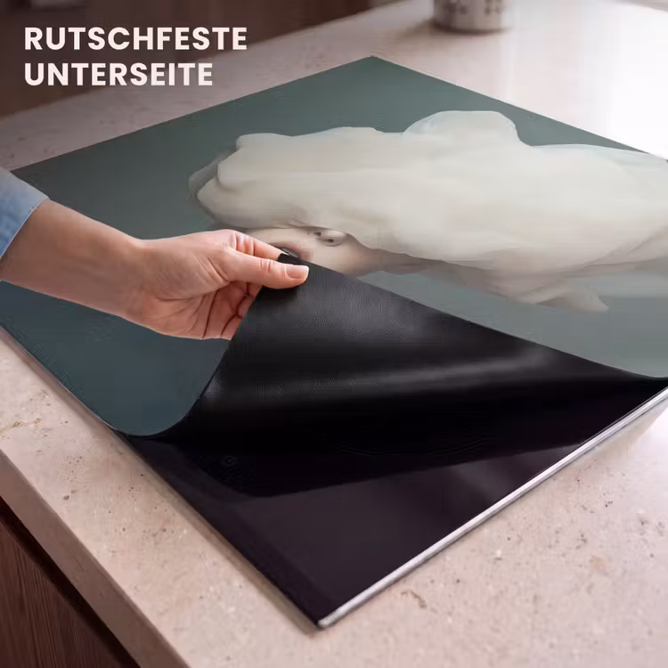 Herdabdeckplatte - Hut - Frau - Beige — 6