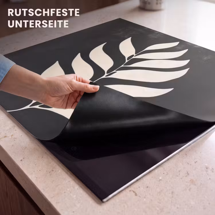 Herdabdeckplatte - Klinge - Weiß - Minimalistisch — 6