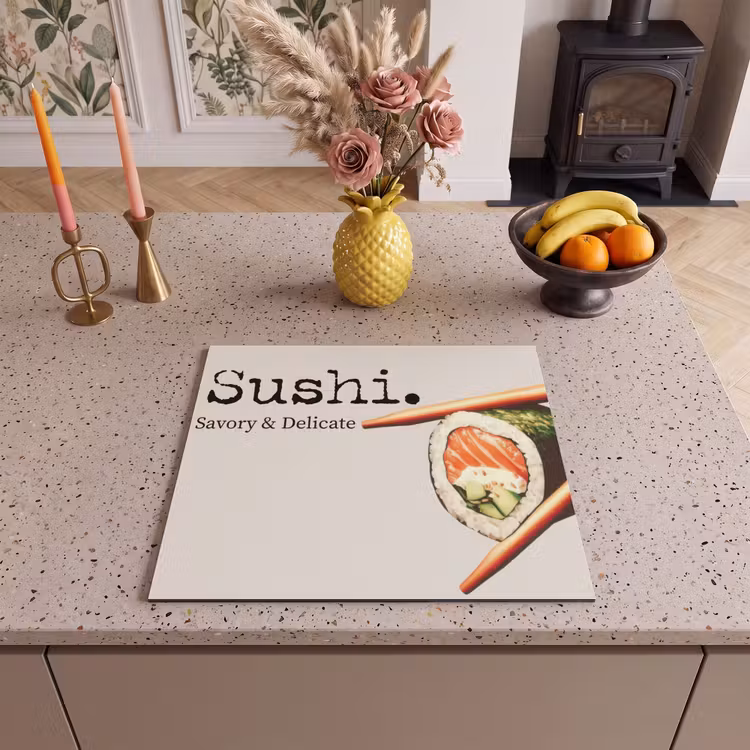 Herdabdeckplatte - Sushi - Lachs - Reis - Japanisch — 3