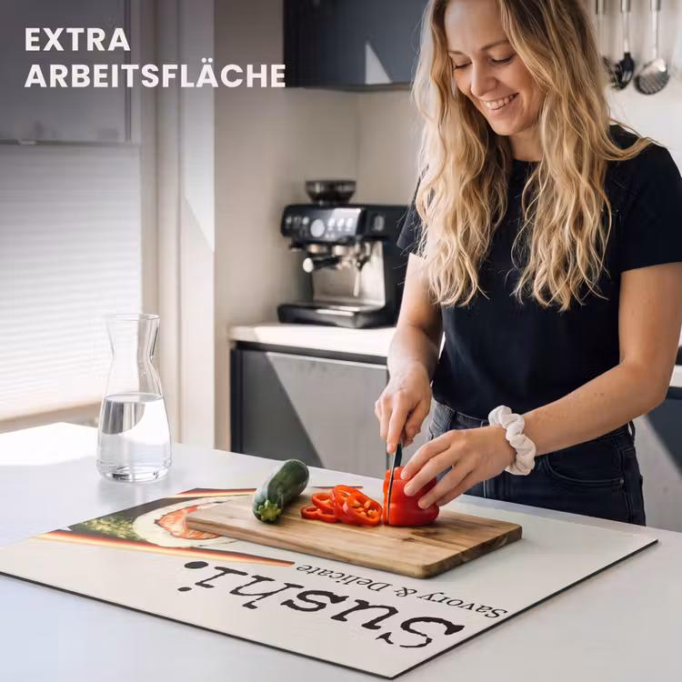 Herdabdeckplatte - Sushi - Lachs - Reis - Japanisch — 5