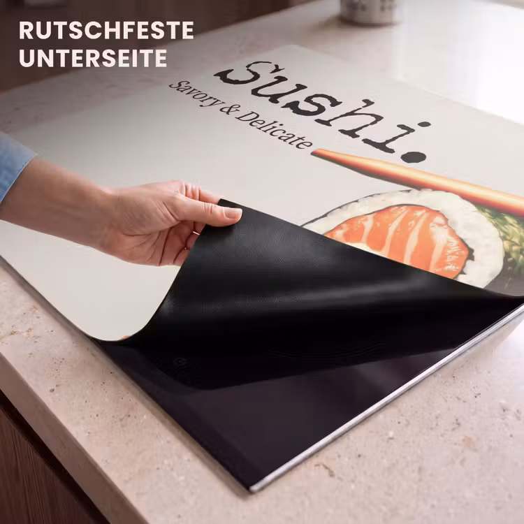 Herdabdeckplatte - Sushi - Lachs - Reis - Japanisch — 6