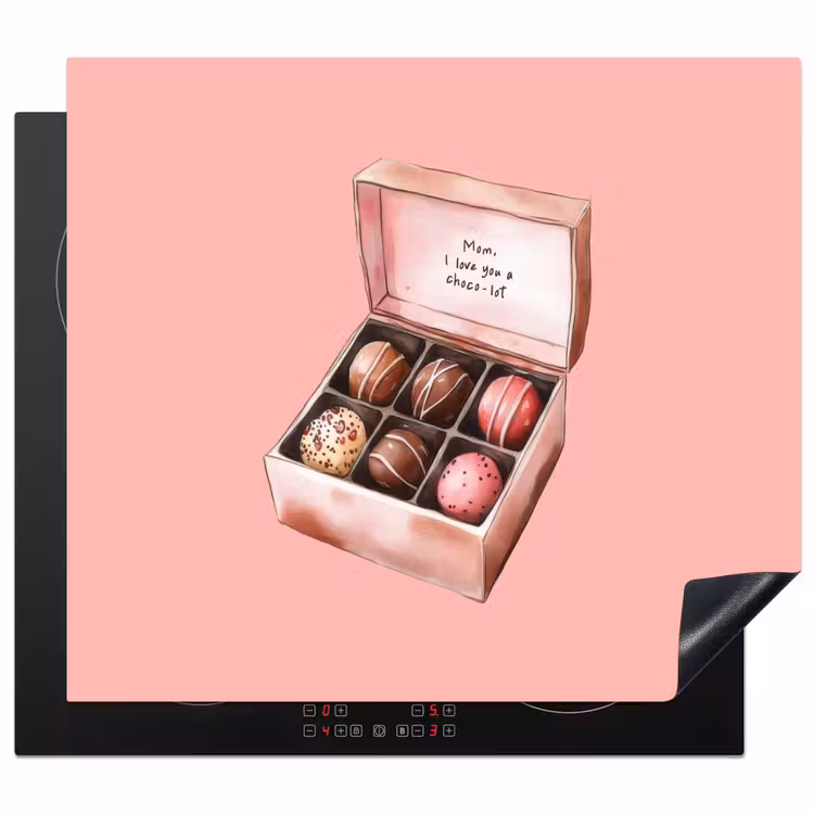 Herdabdeckplatte - Schachtel - Bonbons - Liebevoll - Text — 1