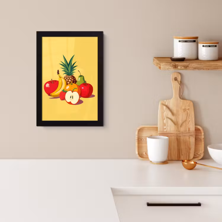 Bilder mit Rahmen - Obst - Illustration - Farbenfroh — 2