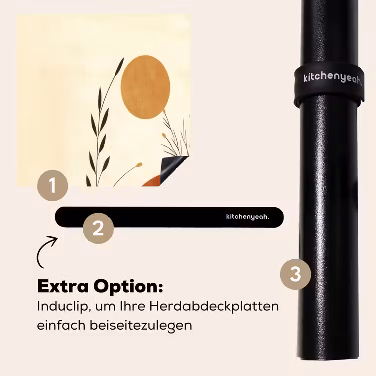 Herdabdeckplatte - Pflanzen - Abstrakt - Formen — 8