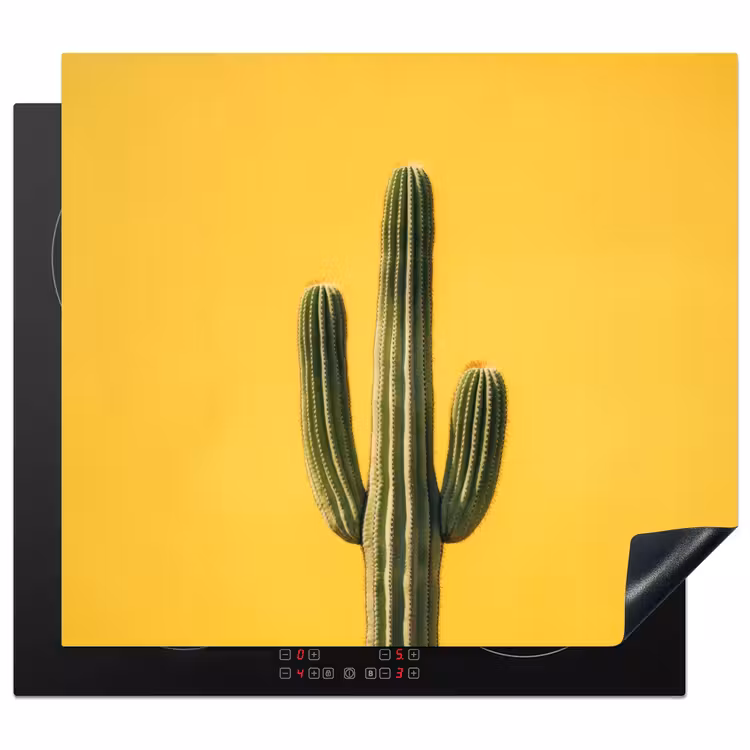 Herdabdeckplatte - Kaktus - Grün - Minimalistisch — 1