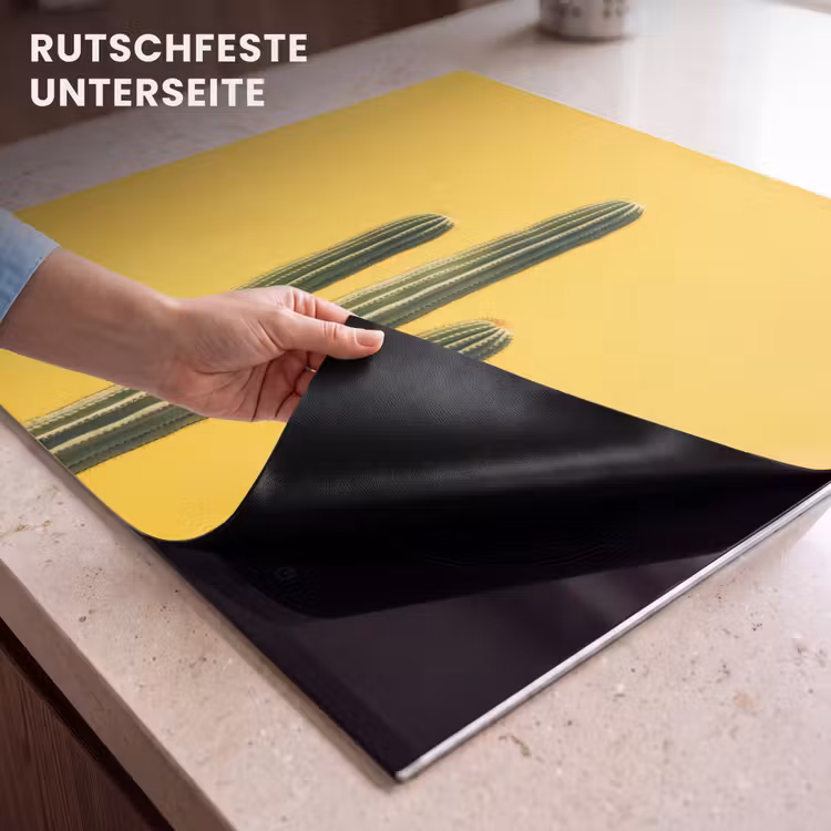 Herdabdeckplatte - Kaktus - Grün - Minimalistisch — 6