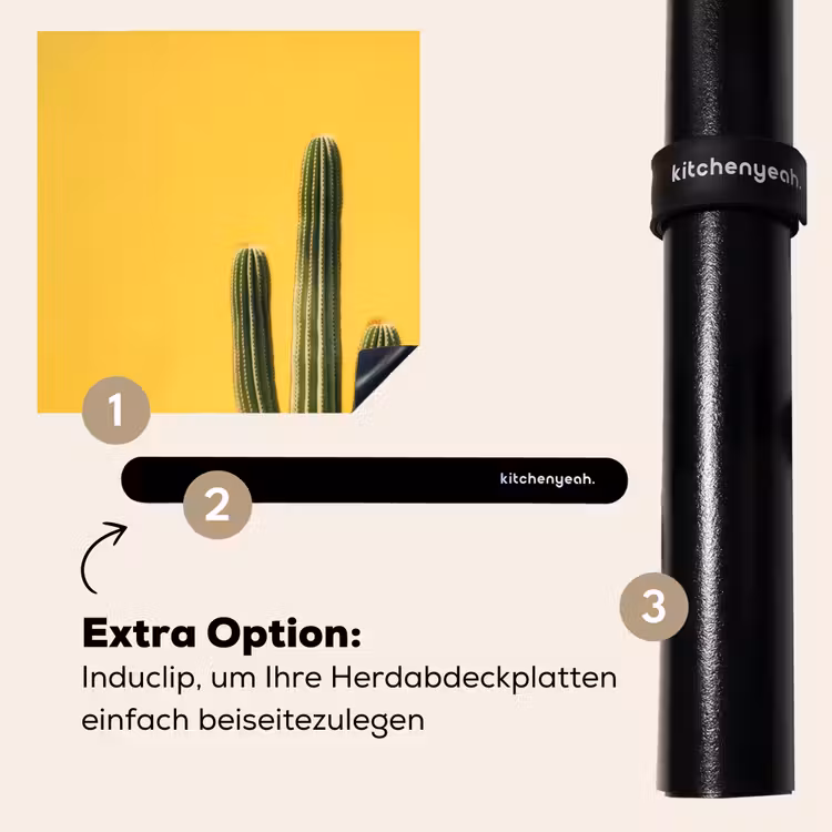 Herdabdeckplatte - Kaktus - Grün - Minimalistisch — 8