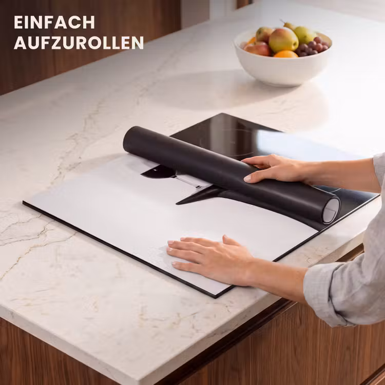 Herdabdeckplatte - Absatz - Wein - Minimalistisch - Schwarz — 7
