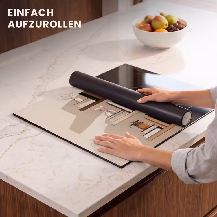 Herdabdeckplatte - Regale - Bücher - Vasen - Pflanzen — 7