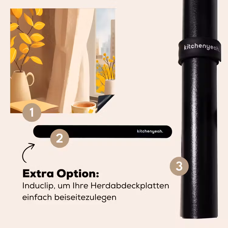 Herdabdeckplatte - Tee - Buch - Tee - Herbst — 8