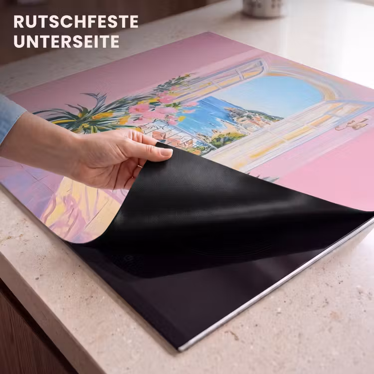 Herdabdeckplatte - Rosa - Außen - Farbe — 6