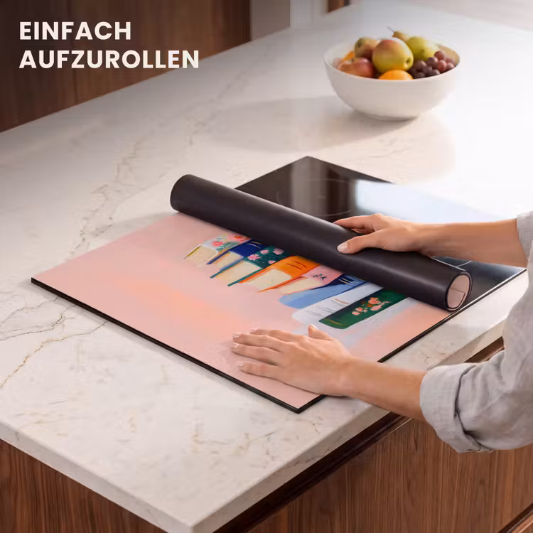 Herdabdeckplatte - Bücher - Stapel - Bunt — 7