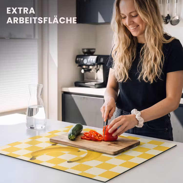 Herdabdeckplatte - Bananen - Gelb - Gesperrt — 5
