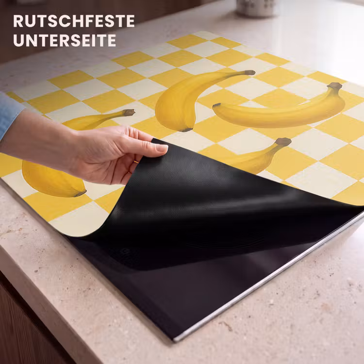 Herdabdeckplatte - Bananen - Gelb - Gesperrt — 6
