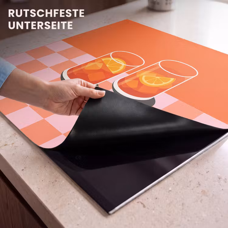 Herdabdeckplatte - Orange - Brillen - Orange — 6