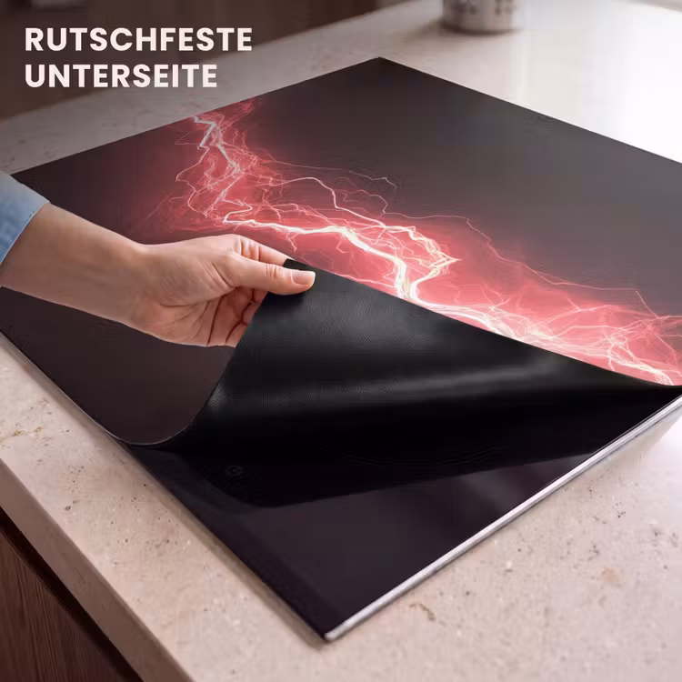 Herdabdeckplatte - Spiele - Rot - Elektrizität - Energie - Linie — 6