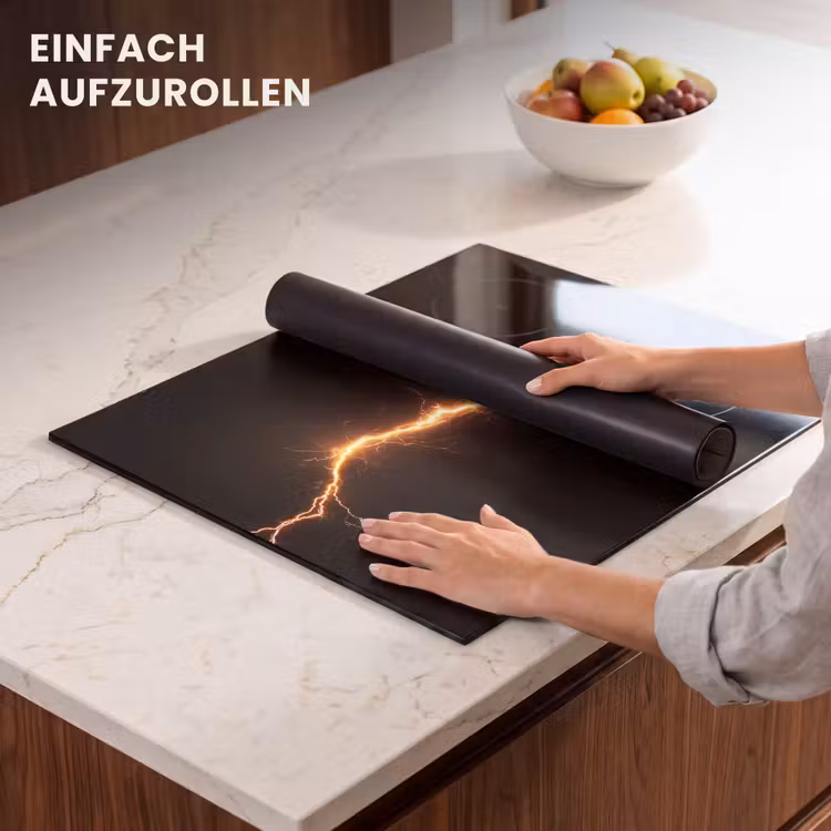 Herdabdeckplatte - Spiele - Orange - Blitzlicht - Licht — 7