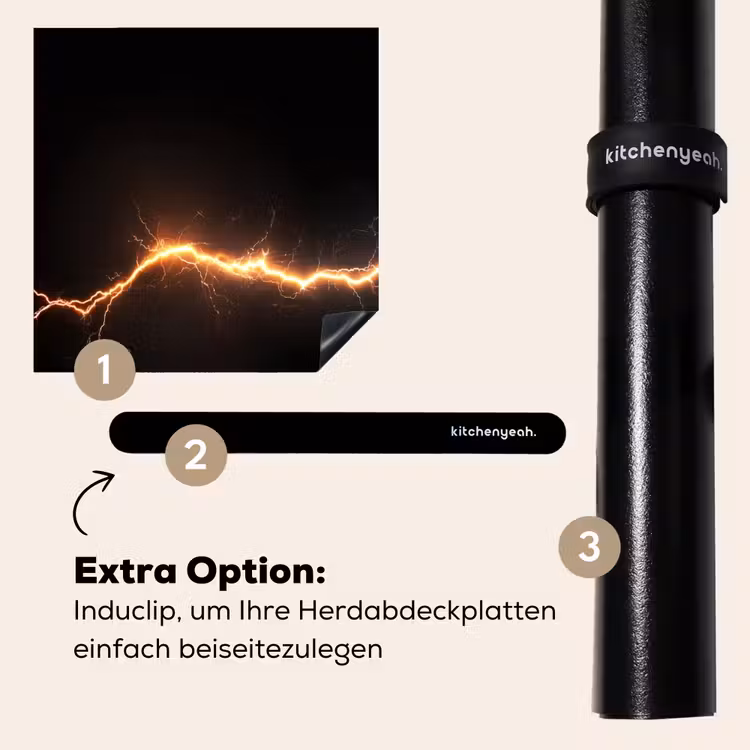 Herdabdeckplatte - Spiele - Orange - Blitzlicht - Licht — 8
