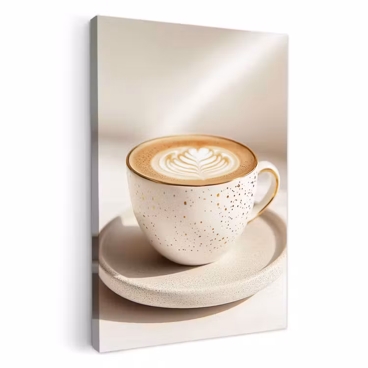 KitchenYeah - Küche - Leinwand - Cappuccino - Schaumstoff - Schale - Beige — 2