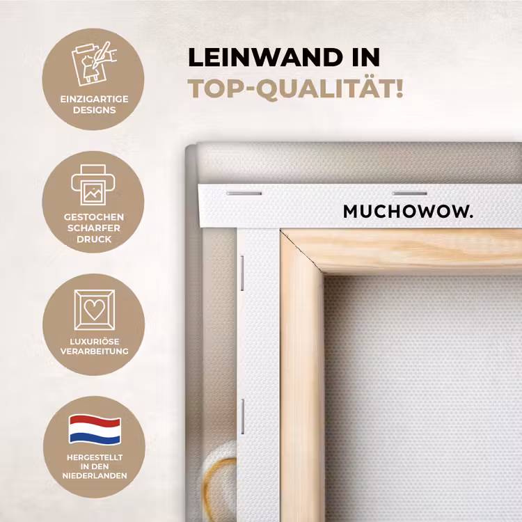 KitchenYeah - Küche - Leinwand - Cappuccino - Schaumstoff - Schale - Beige — 3