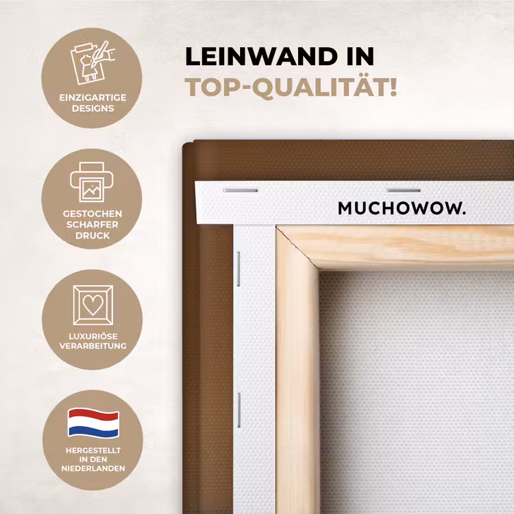 KitchenYeah - Küche - Leinwand - Glas - Eiskaffee - Schatten - Braun — 5