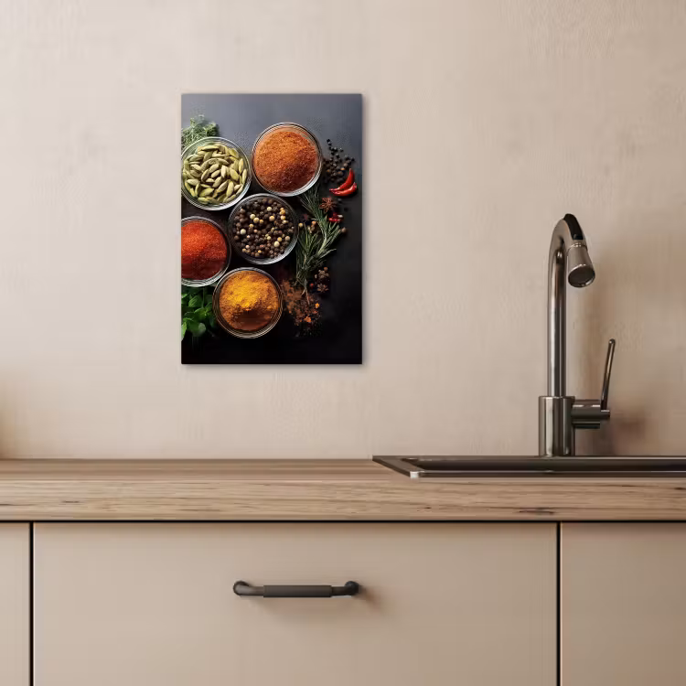 KitchenYeah - Küche - Leinwand - Gläser - Tabletts - Blätter - Kräuter — 5