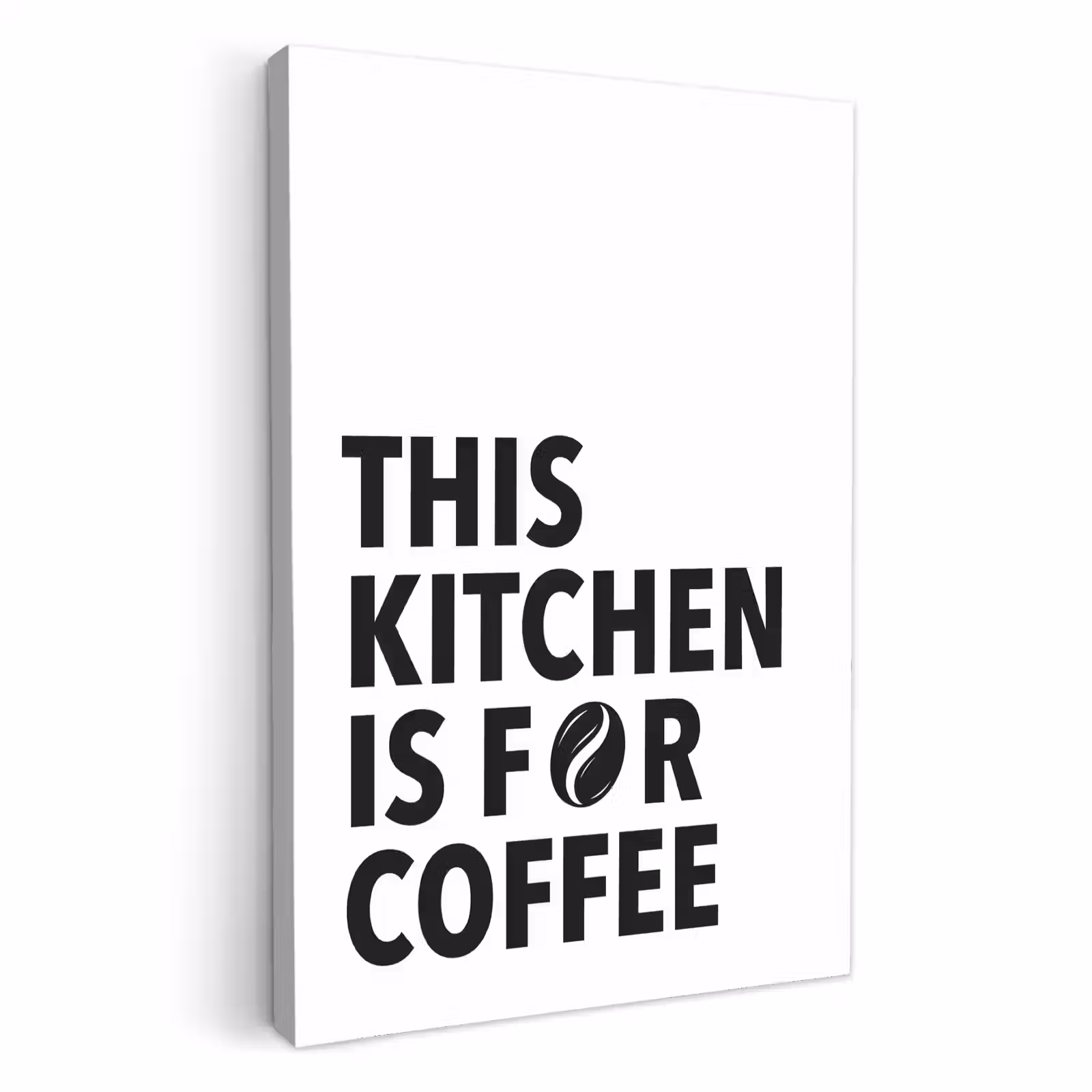 KitchenYeah - Küche - Leinwand - Zitate - Kaffee - Bohnen - Modern — 1