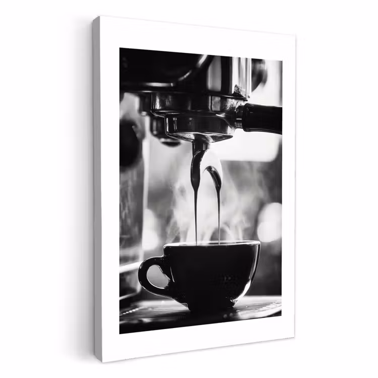 KitchenYeah - Küche - Leinwand - Kaffee - Espresso - Kaffeemaschine - Tasse — 1