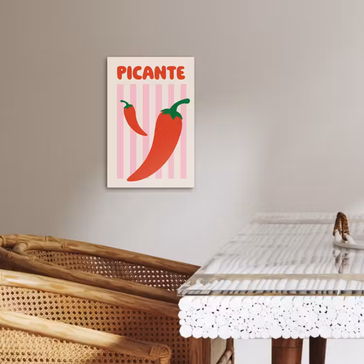 KitchenYeah - Küche - Leinwand - Scharf - Paprika - Rot — 4
