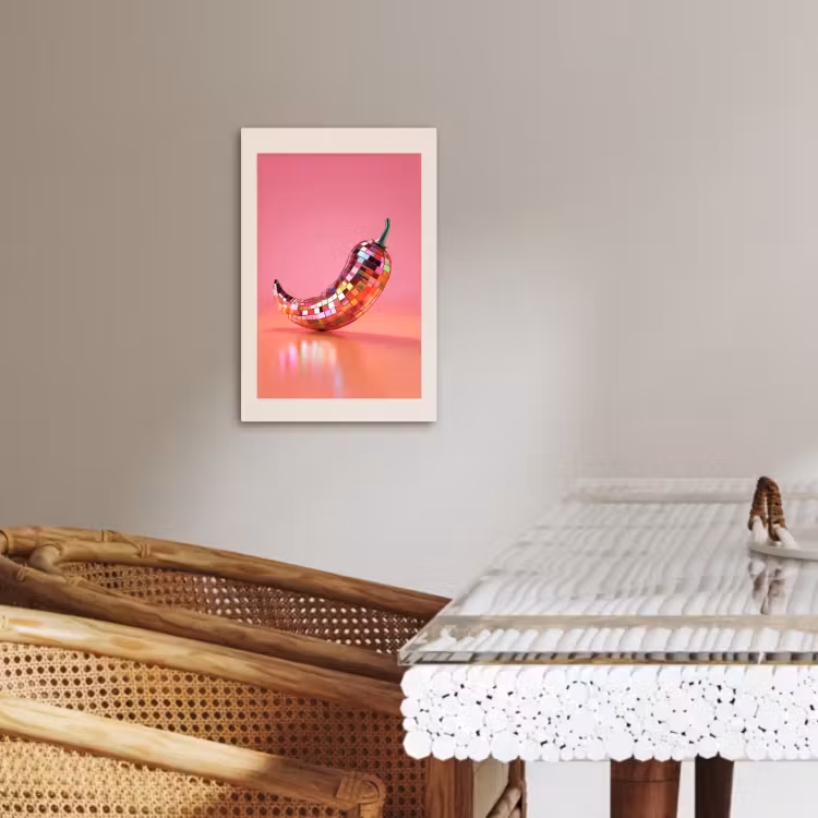 KitchenYeah - Küche - Leinwand - Disco - Paprika - Rosa — 5