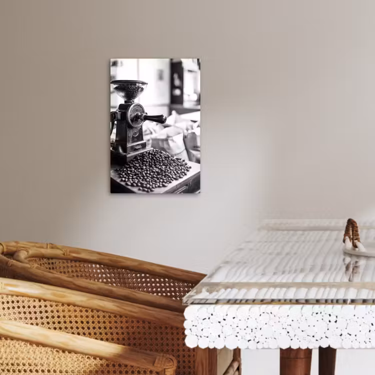 KitchenYeah - Küche - Leinwand - Kaffeemühle - Gemahlen - Vintage — 4