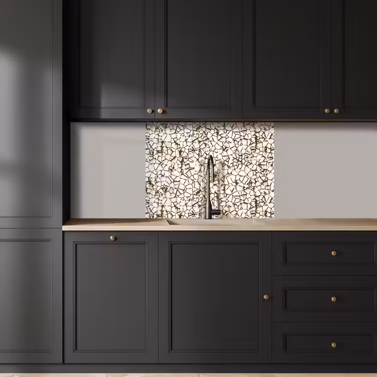 Küchenrückwand - Beige - Muster - Rost - Farbe — 5