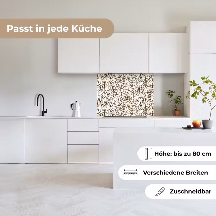 Küchenrückwand - Beige - Muster - Rost - Farbe — 6