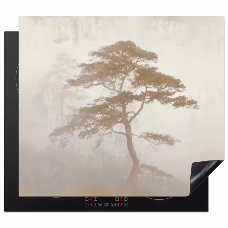 Herdabdeckplatte - Baum - Orientalischer Stil - Landschaft — 1
