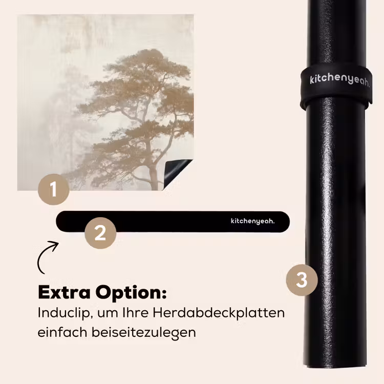 Herdabdeckplatte - Baum - Orientalischer Stil - Landschaft — 8